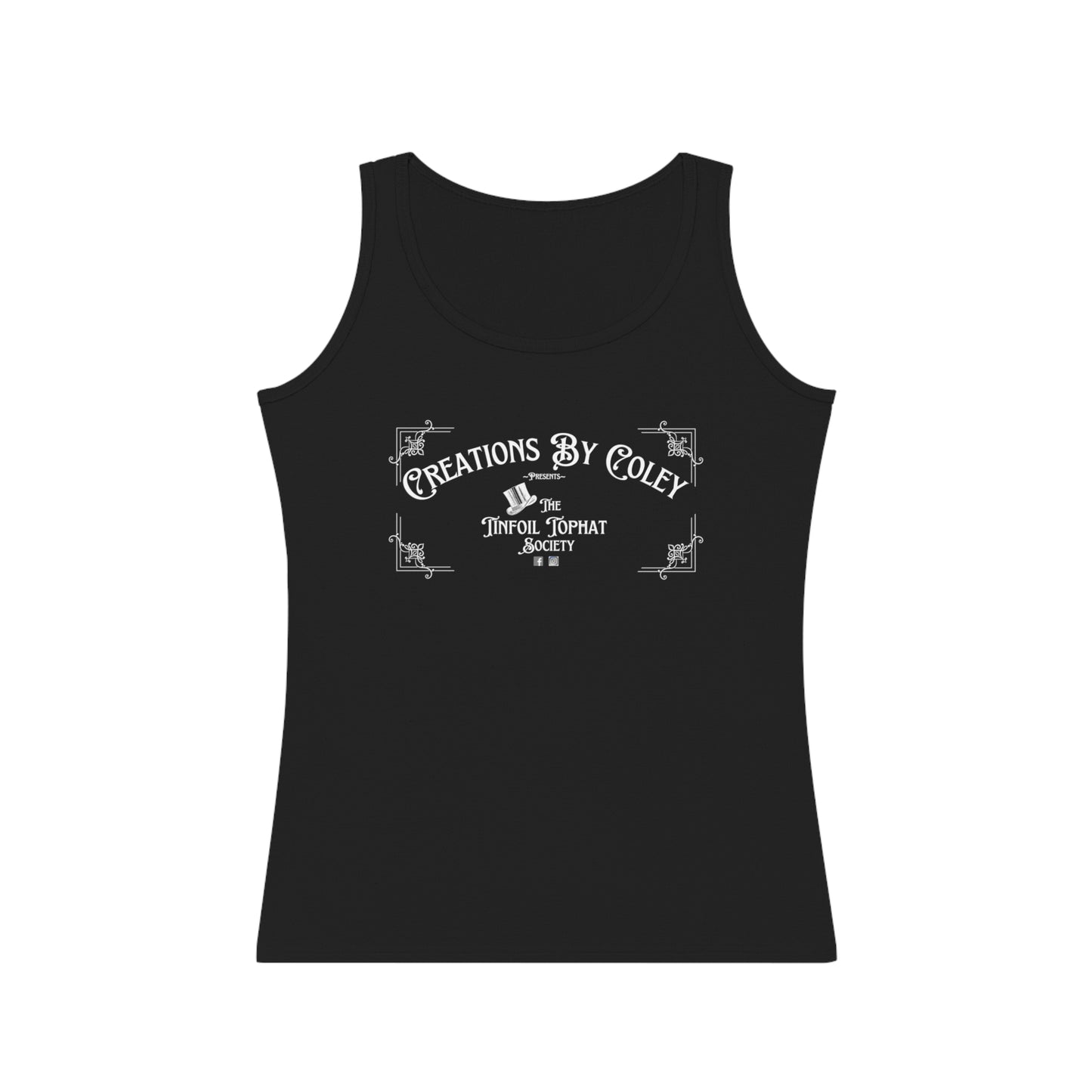 Creations by Coley presents the Tinfoil Tophat Society Tank