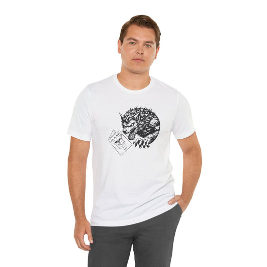 T-Shirt Saw a Werewolf Chinese Menu Unisex